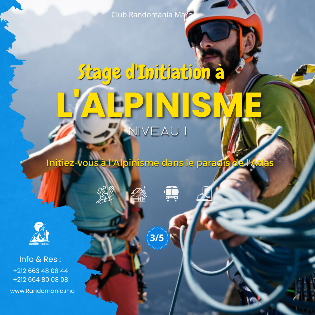 Initiez-vous à l'Alpinisme dans le paradis de l'Atlas !