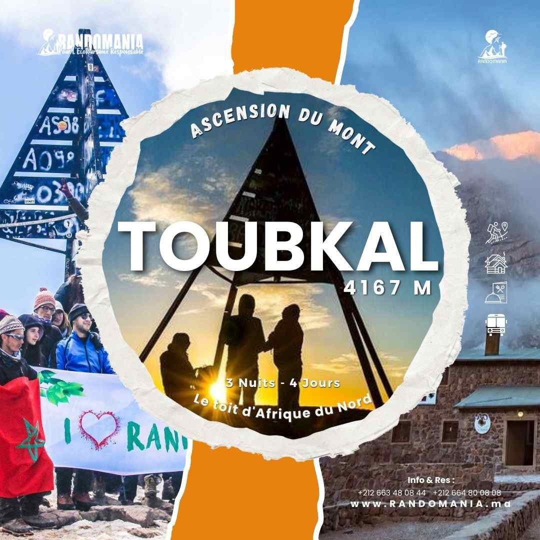 Ascension du Mont TOUBKAL  (4167M)