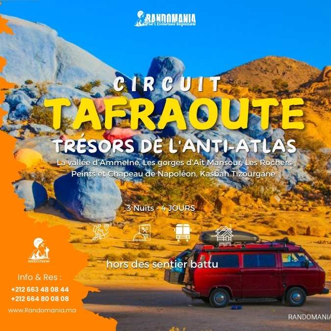 TAFRAOUTE - VALLEE D'AIT MANSOUR