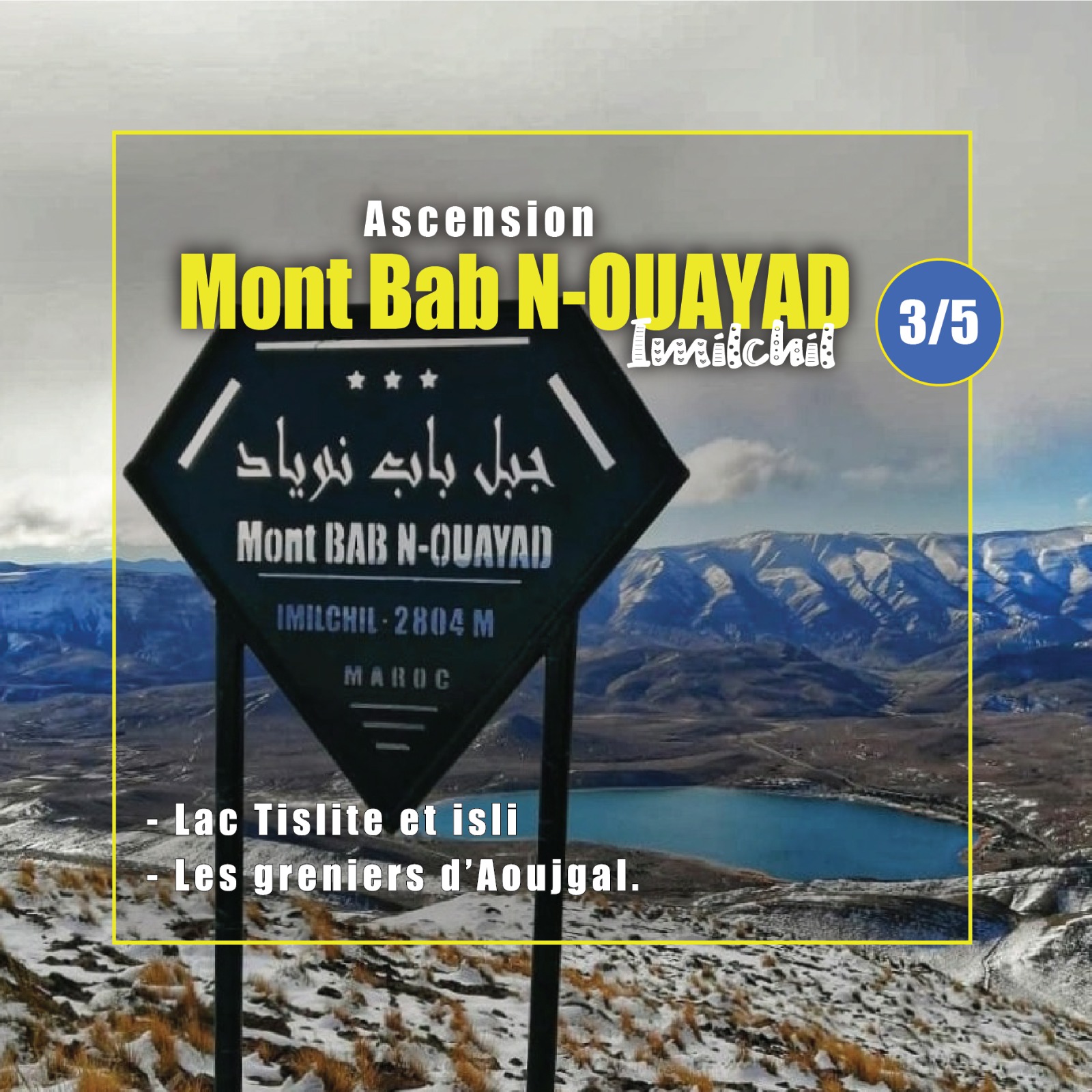 Ascension Mont Bab N-OUAYAD 2804M