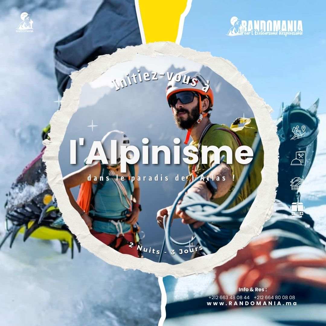 Initiez-vous à l'Alpinisme dans le paradis de l'Atlas !