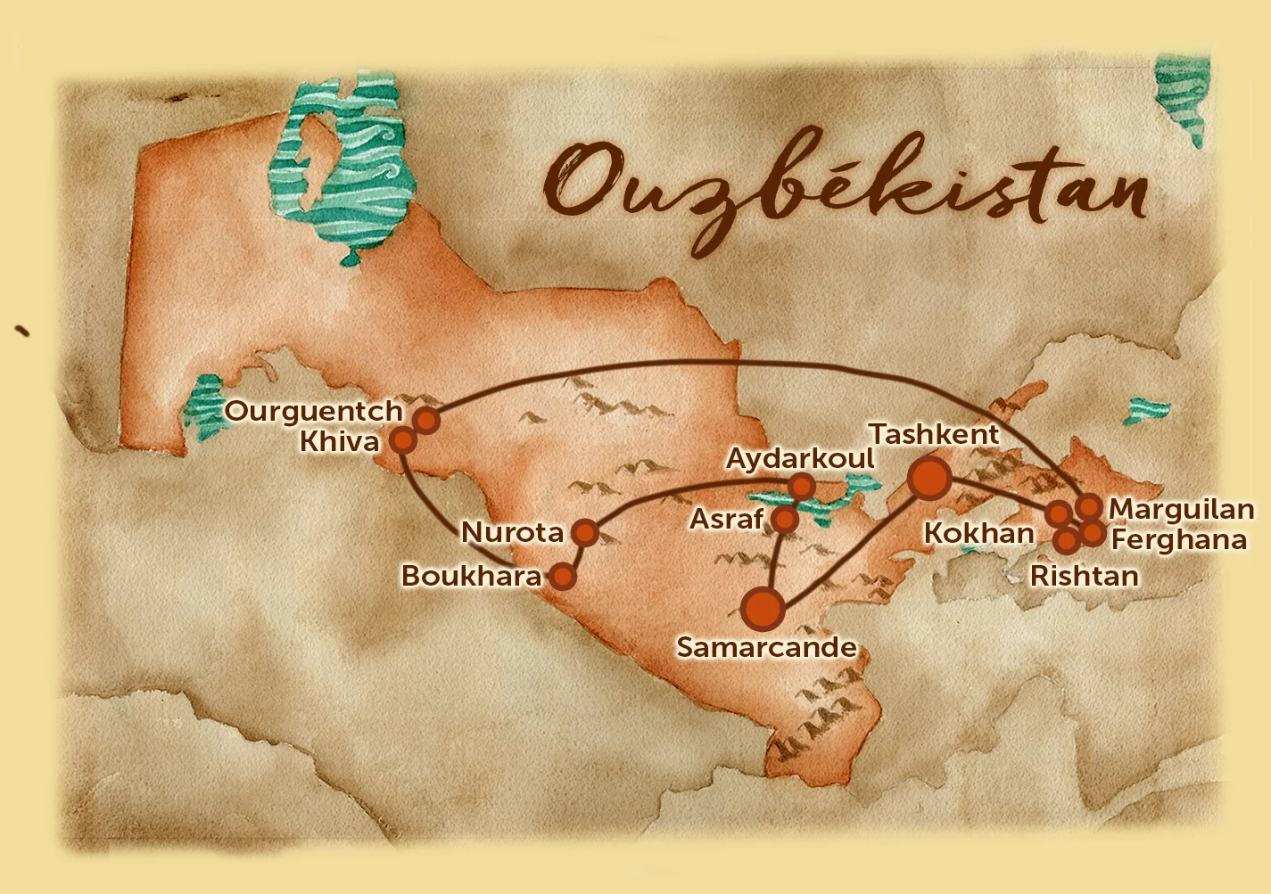 JOUR 2 : ARRIVÉE KHIVA (KHOREZM)