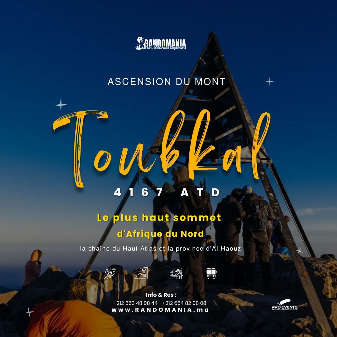 Ascension du Mont TOUBKAL (4167M)